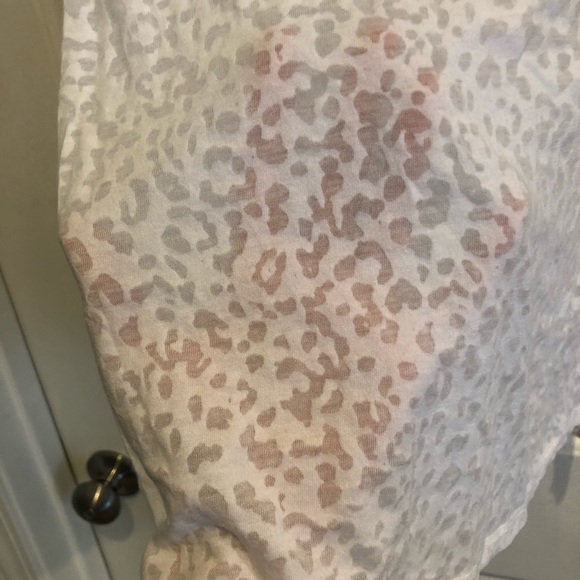 NWT Evolution and Creation Leopard burnout workout tank top - Picture 3 of 3